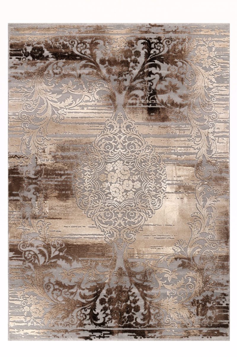 Tzikas Carpets Xali ''VINTAGE'' Kafe/Ggri 200x290cm 23336-957